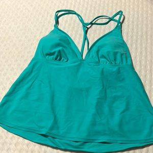 Turquoise tankini
